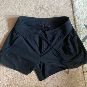 Athleta black shorts